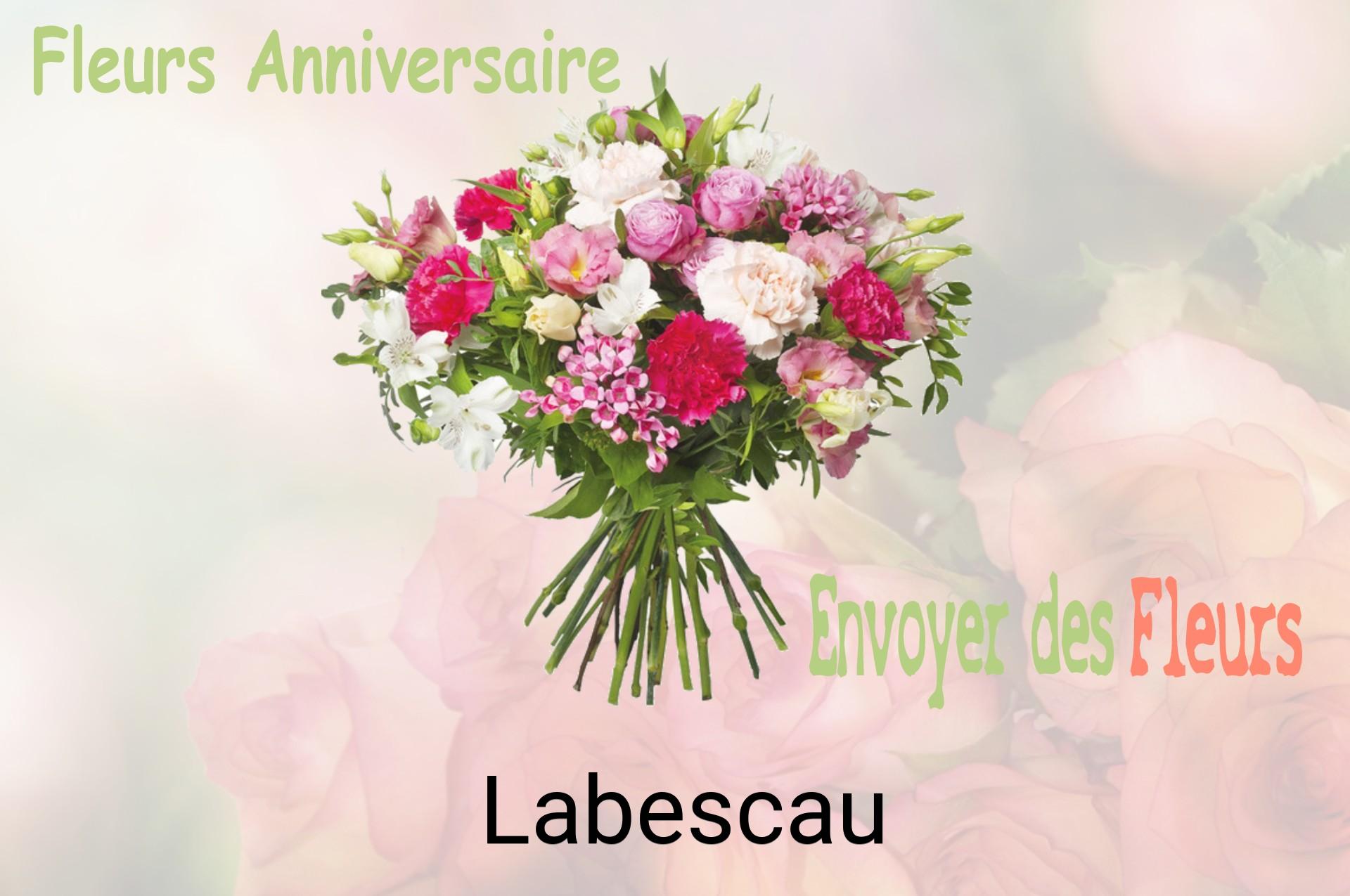 Bouquet de fleurs d’anniversaire livré à Labescau